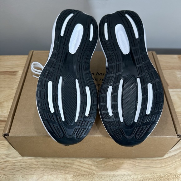 Adidas Women's Size 8 White Run Falcon 3.0W Sneakers Athletic Running Shoes - Picture 6 of 8